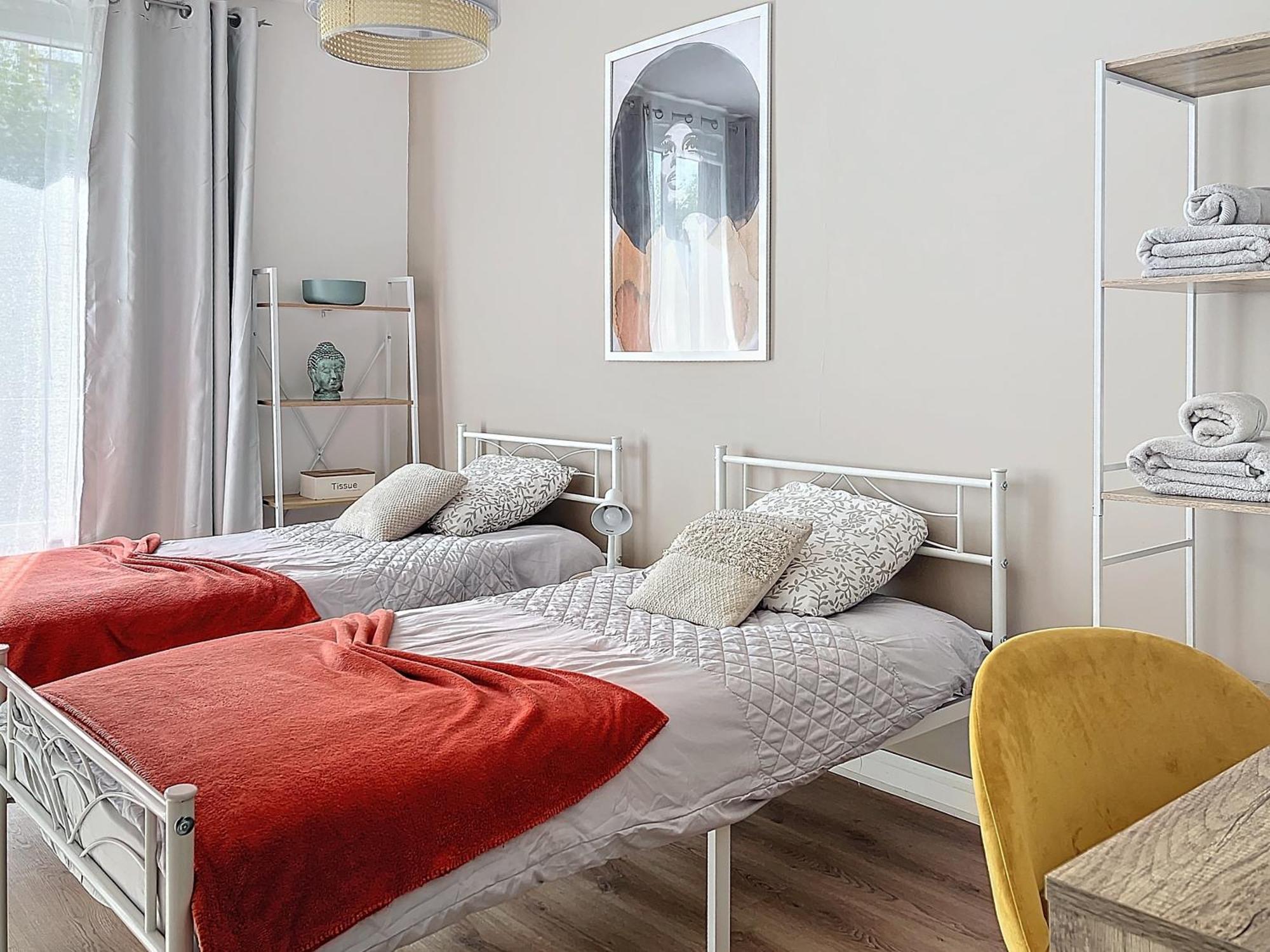 Appart Xl "So Zen" - 3 Chambres - 8 Pers - 20Mn To Paris アンジャン・レ・バン エクステリア 写真